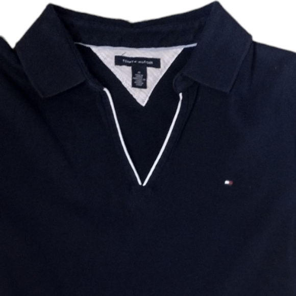 TOMMY HILFIGER POLO PULLOVER DRESS SIZE M - Picture 2 of 6